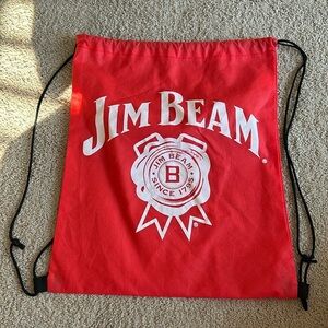 Jim Beam Red Drawstring bag